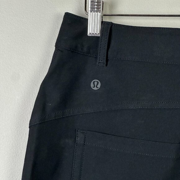 Lululemon City Sleek 5 Pocket High Rise Wide Leg Pants Black - Picture 8 of 12
